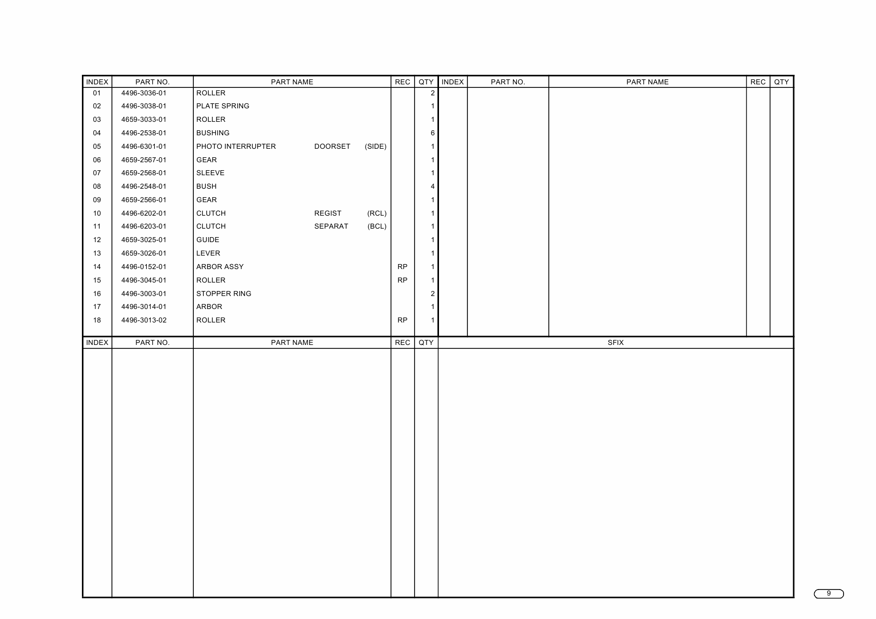 Konica-Minolta Options PF-117 Parts Manual-4